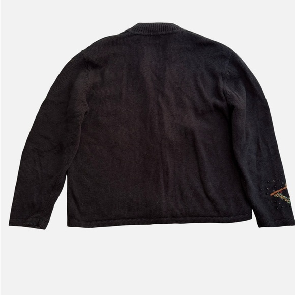 VTG Y2K Holiday Christmas
Cardigan Grandma Sweater Cardinal
Sequins Maximalist - Picture 5 of 7